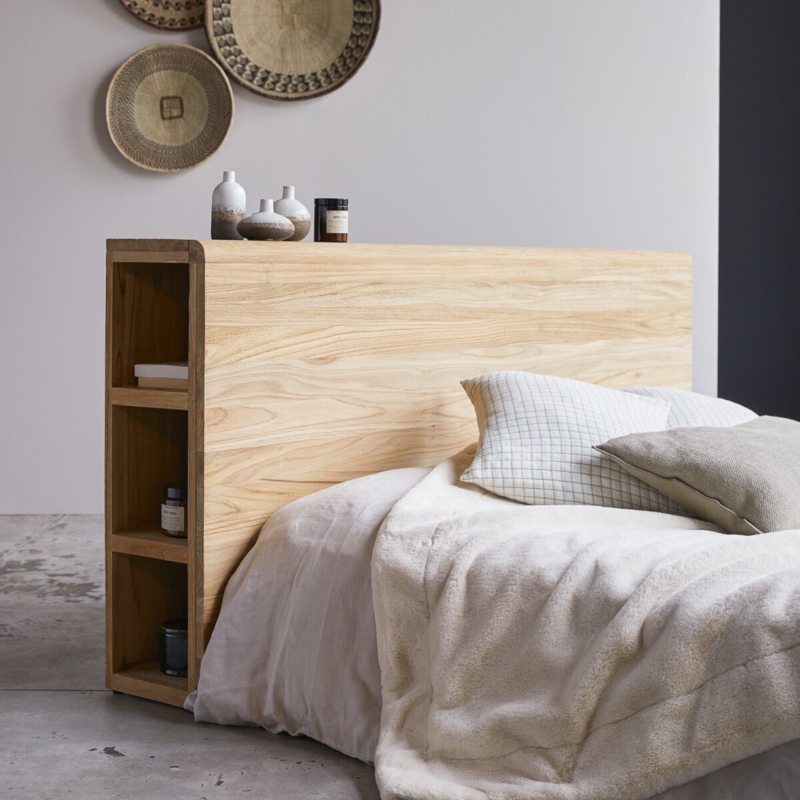 Bertie Solid Wood Headboard