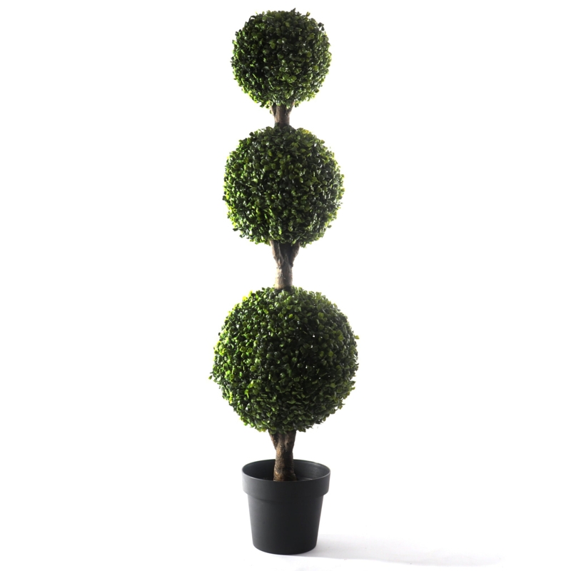 Bornbridge 46'' Faux Boxwood Topiary in Freestanding