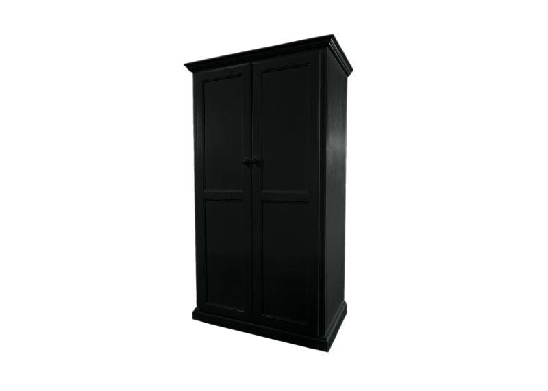 Breeda Solid Wood Armoire Desk