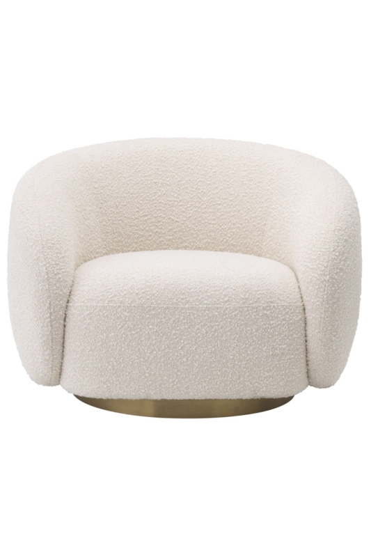 Brice Upholstered Swivel Barrel Chair