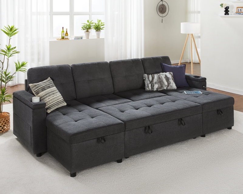 Brodrick 109'' Upholstered Sleeper Sofa