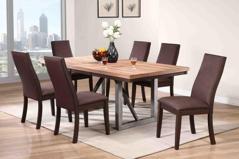 Bynoe Extendable Solid Wood Base Dining Table