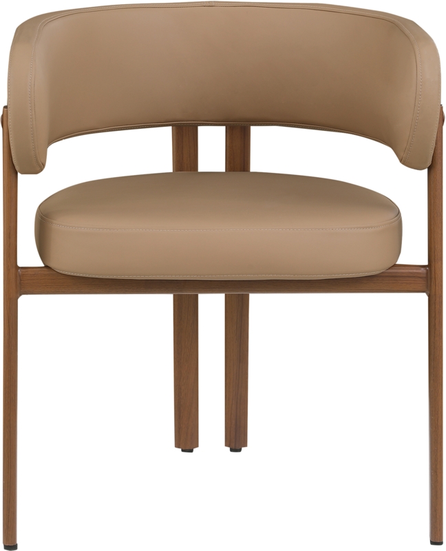Byung Faux Leather Upholstered Armchair