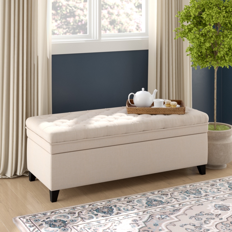 Cancic Upholstered Storage Ottoman