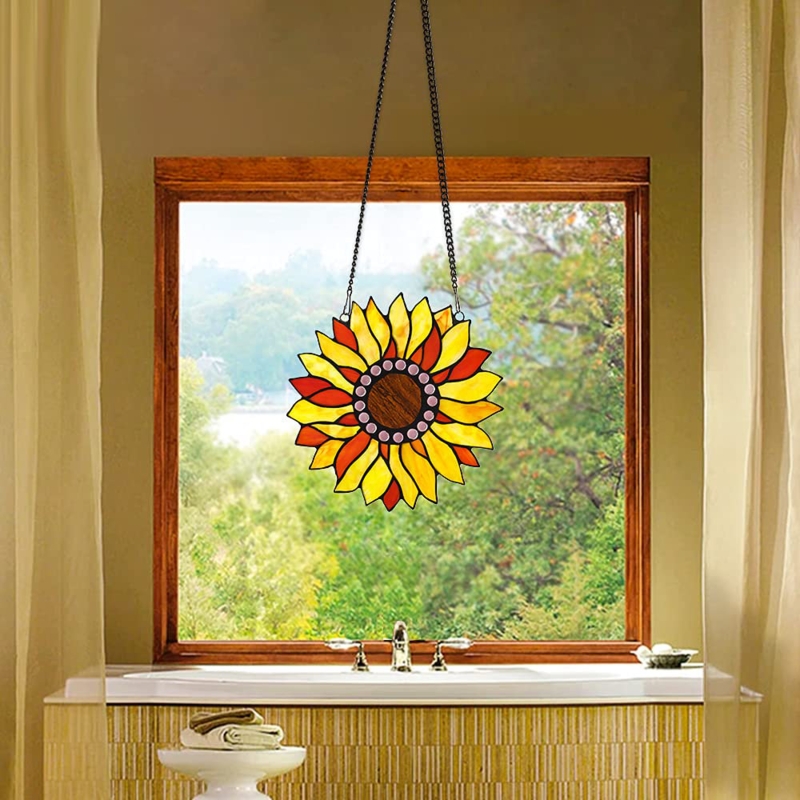 Capulina Plants u0026 Flowers Window Panel