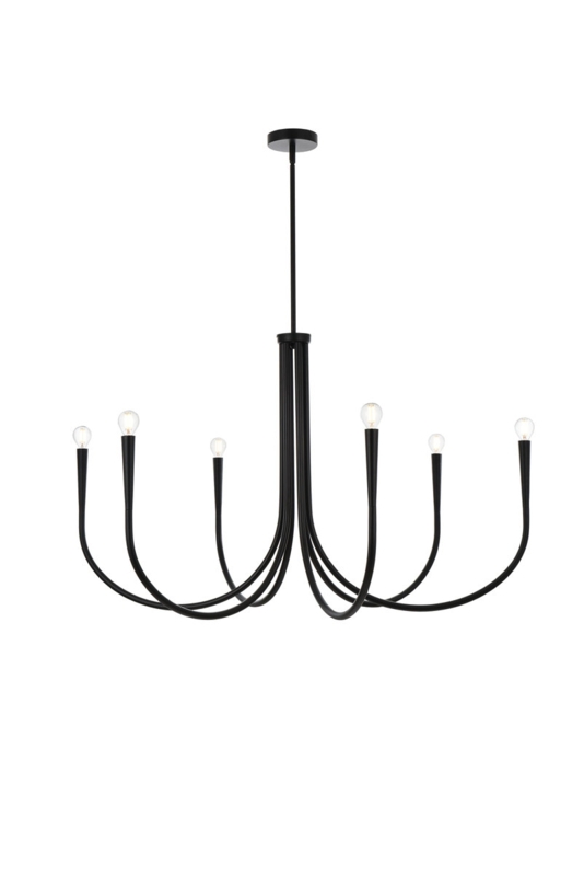 Catalena 6 - Light Dimmable Classic / Traditional Chandelier