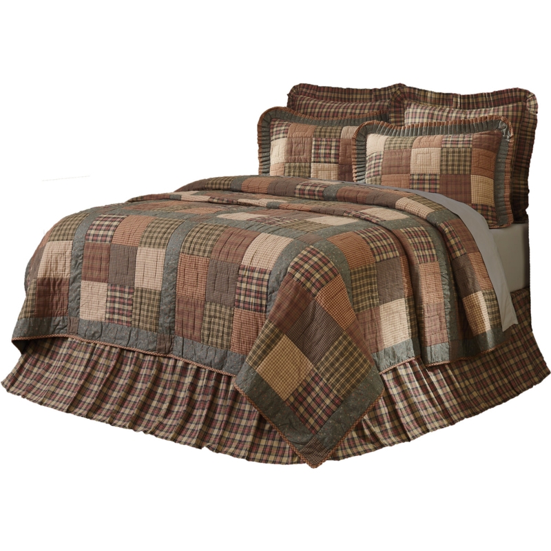 Caudillo Farmhouse / Country Cotton Patchwork Quilt