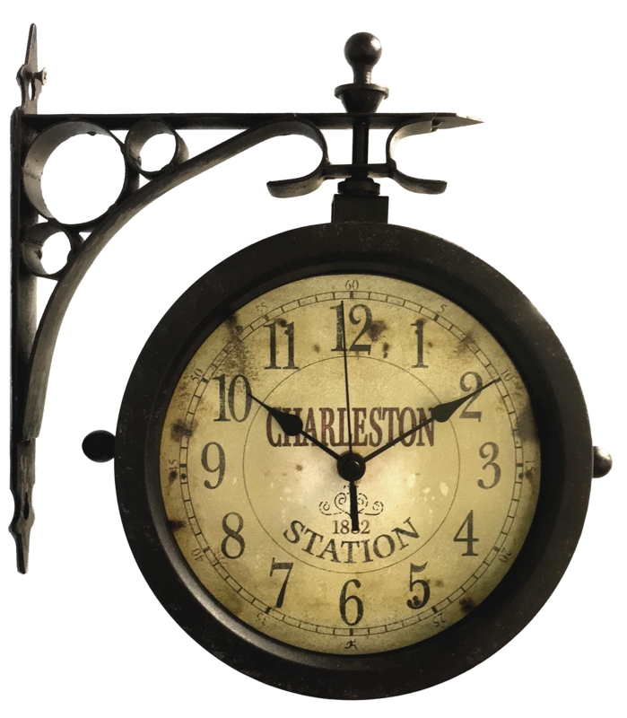 Charleston Outdoor Wall Clock