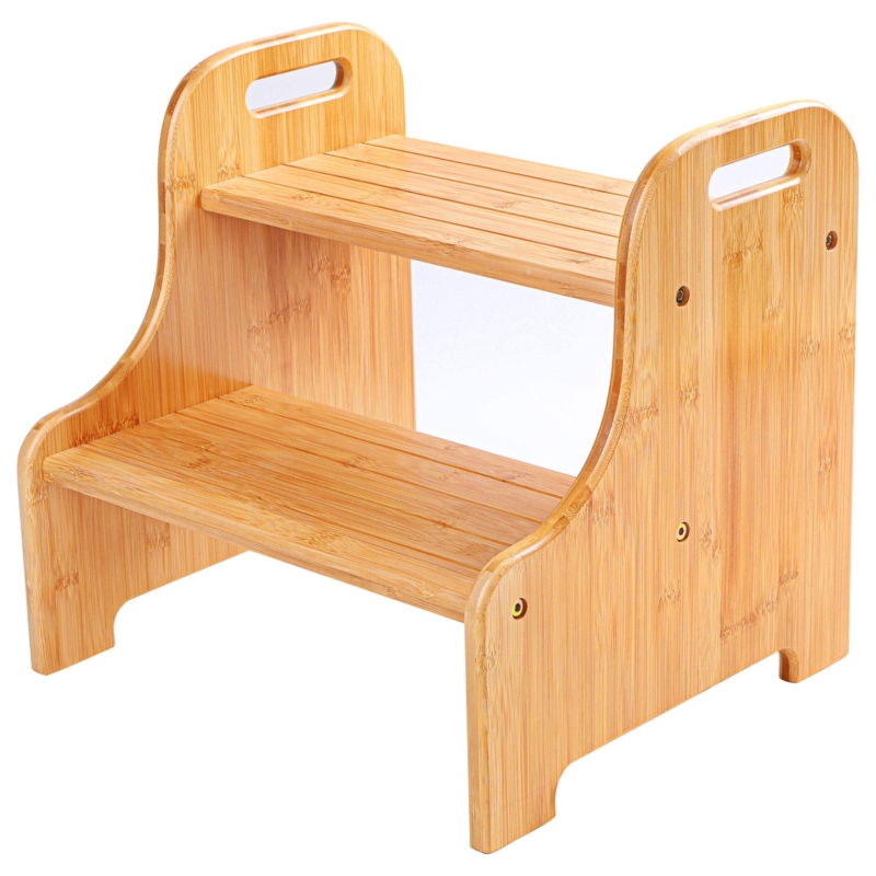 Chazlynn 2 - Step Wood Step Stool