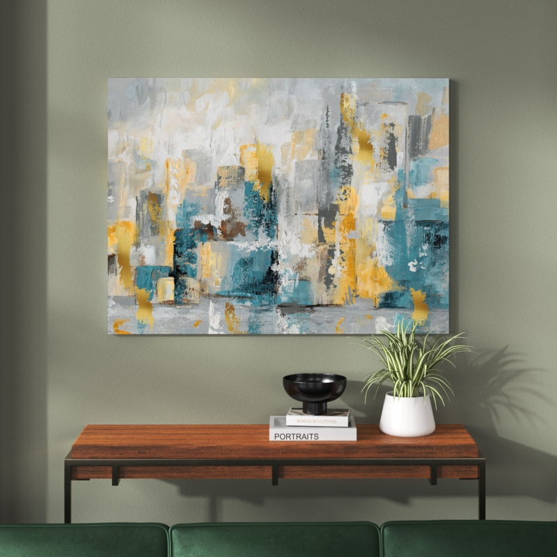 City Views I On Canvas Painting