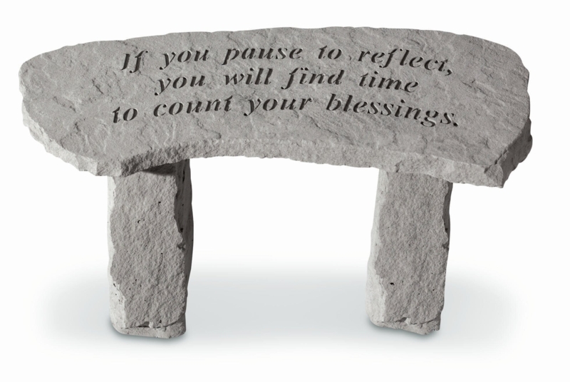 Classen Stone / Concrete Outdoor Bench