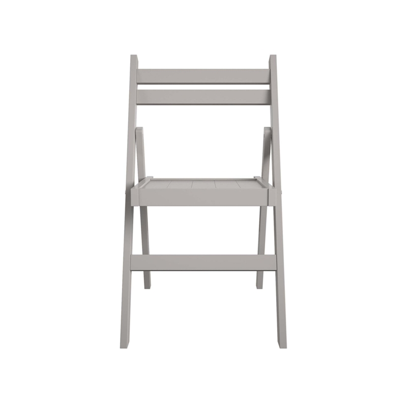 COSCO XL Wood Slat Back Folding Chairs (Set of 2)