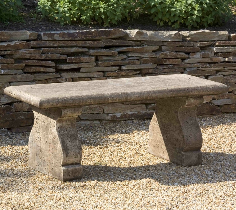 Cramden Stone / Concrete Outdoor Bench
