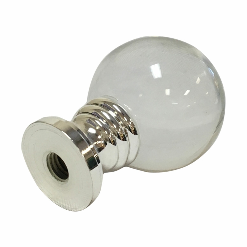 Crystal Ball Lamp Finial