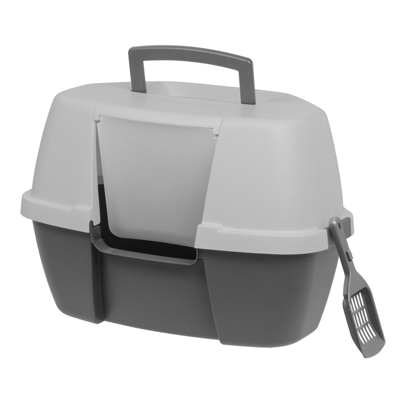 Dahl Plastic Enclosed Standard Litter Box