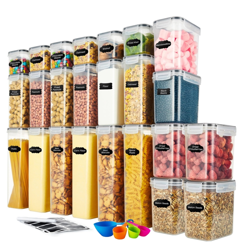Daleah Airtight 24 Container Food Storage Set
