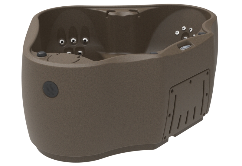 Discover 2-Person 20-Jet Oval Plug & Play Hot Tub with Ozonator, powered by Jacuzzi Pumps