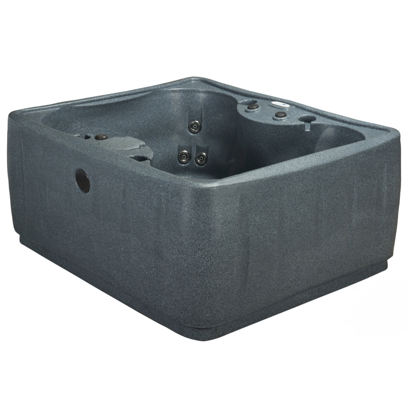 Discover 4-Person 12-Jet Plug & Play Hot Tub with Ozone, powered By Jacuzzi Pumps