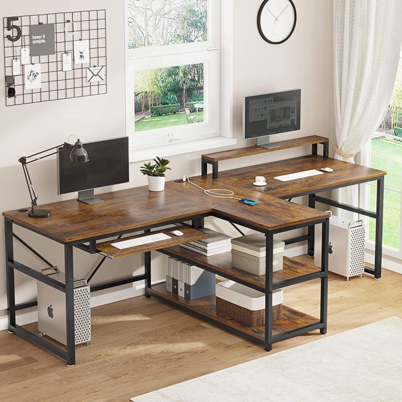 Double Computer Desk