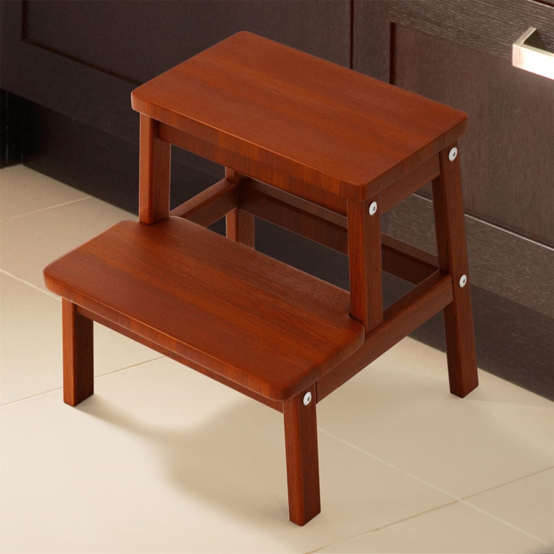 Dusek 2 - Step Wood Step Stool
