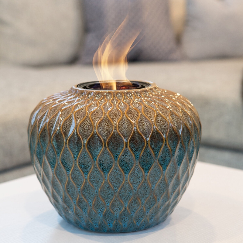 Echoflame Ceramic Outdoor Tabletop Fireplace