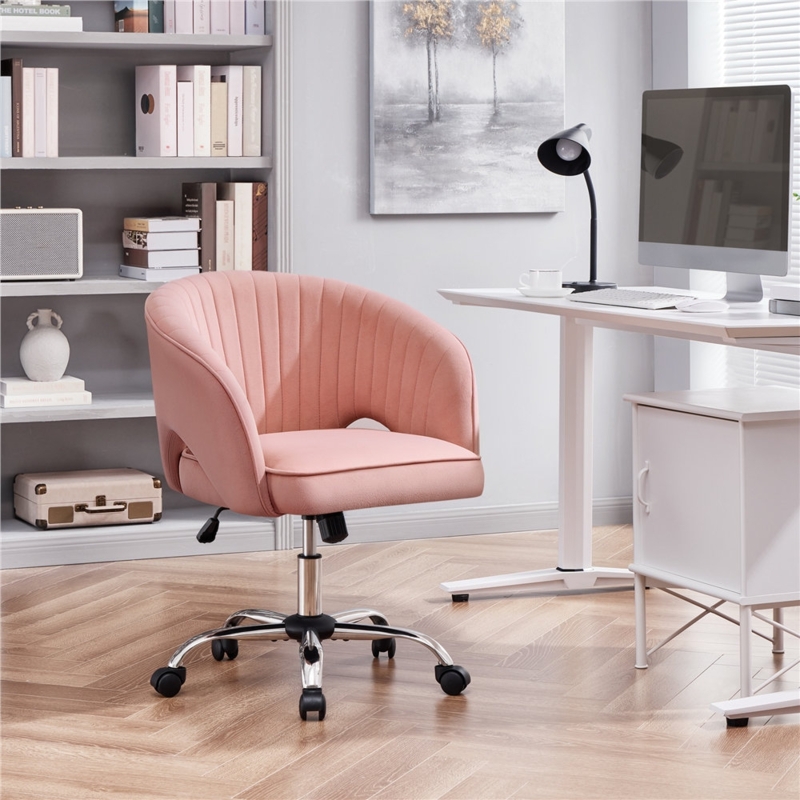 Eggers Velvet Task Chair