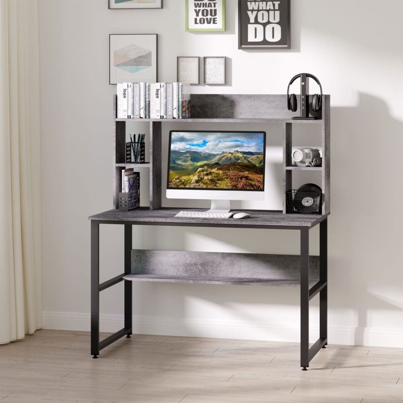 Eiser Metal Base Writing Desk