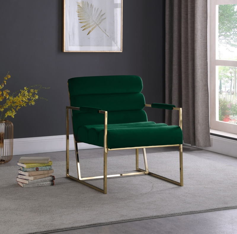 Elborough Velvet Armchair