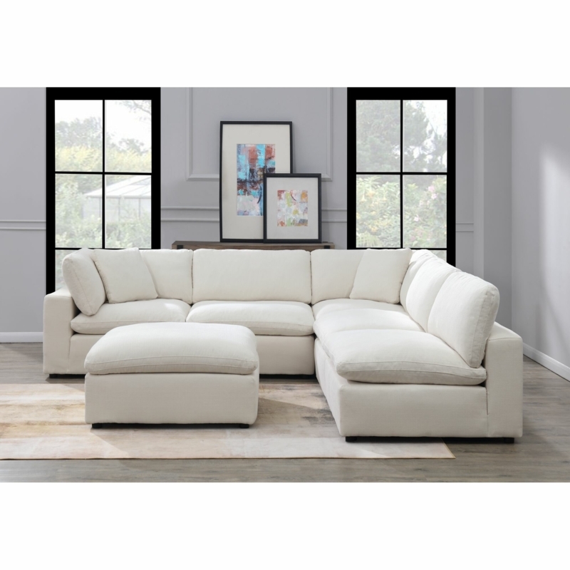 Ensley 6 - Piece Upholstered Sectional