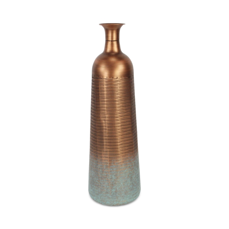 Farnaz Handmade Metal Floor Vase