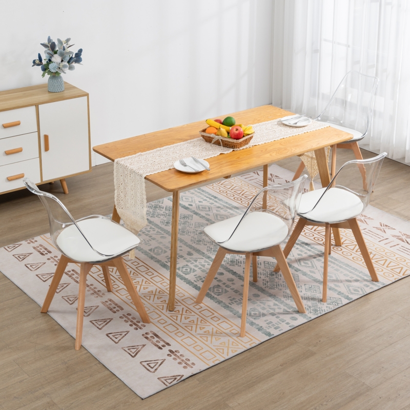 Fashank Clear Dining Chairs
