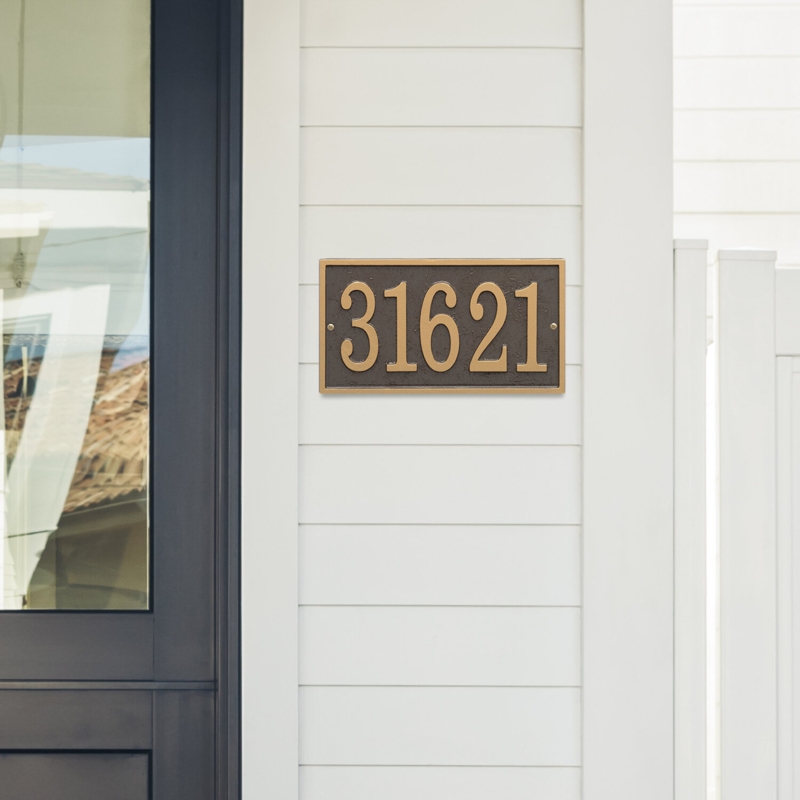 Fast And Easy Rectangle Wall Plaque