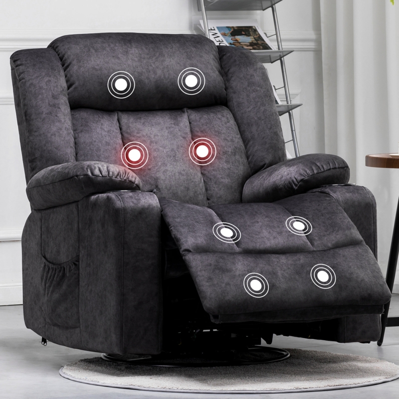Faygah Upholstered Heated Massage Chair