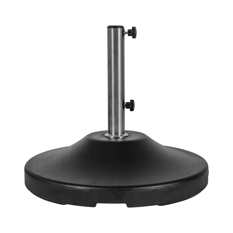 Fillable 120lb Capacity Free Standing Patio Umbrella Base