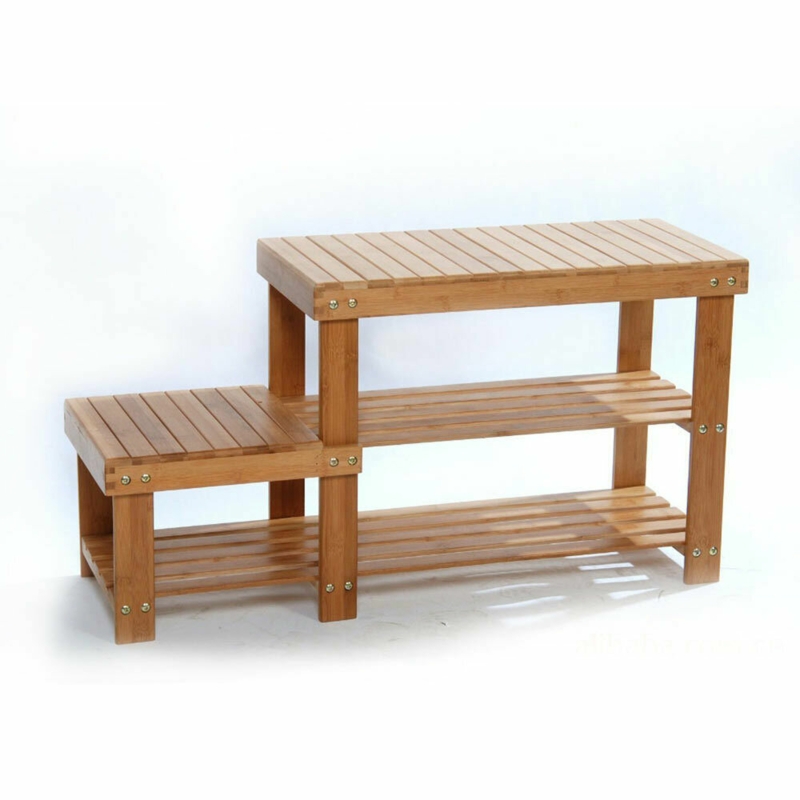 Florio Bamboo Storage Bench