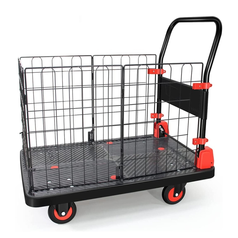 Folding Hand Truck Cage Cart
