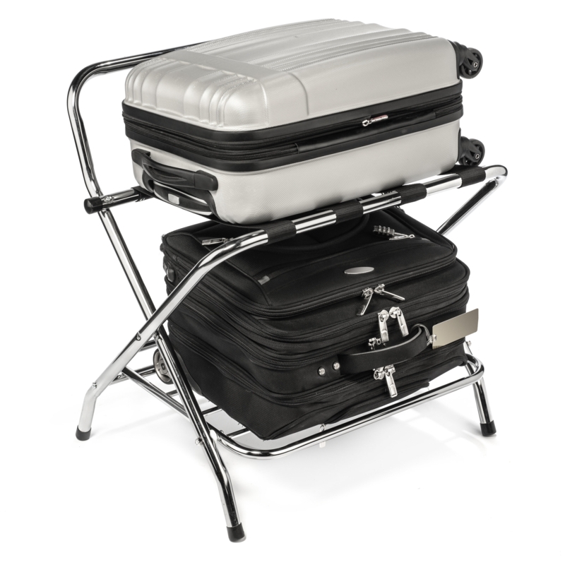 Folding Metal Luggage Rack