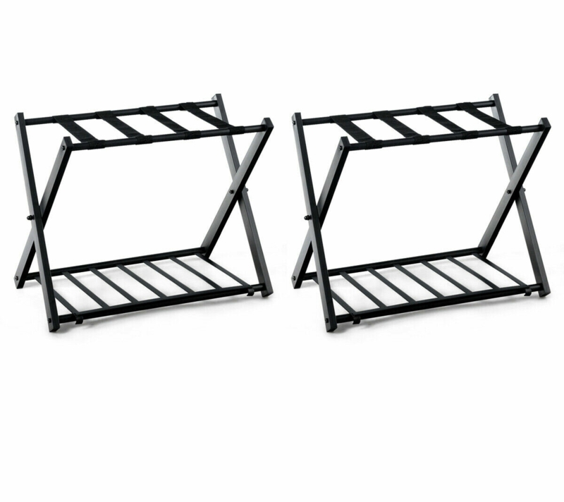 Folding Metal Luggage Rack