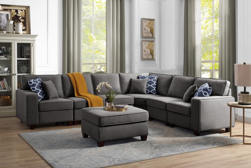 Forbestown 7 - Piece Upholstered Sectional