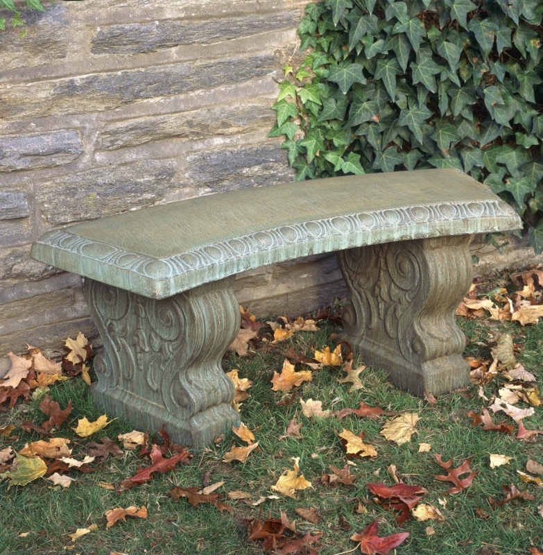 Friel Stone / Concrete Outdoor Bench