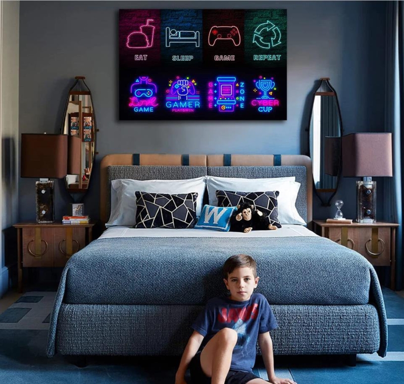 Game - Wrapped Canvas Graphic Art
