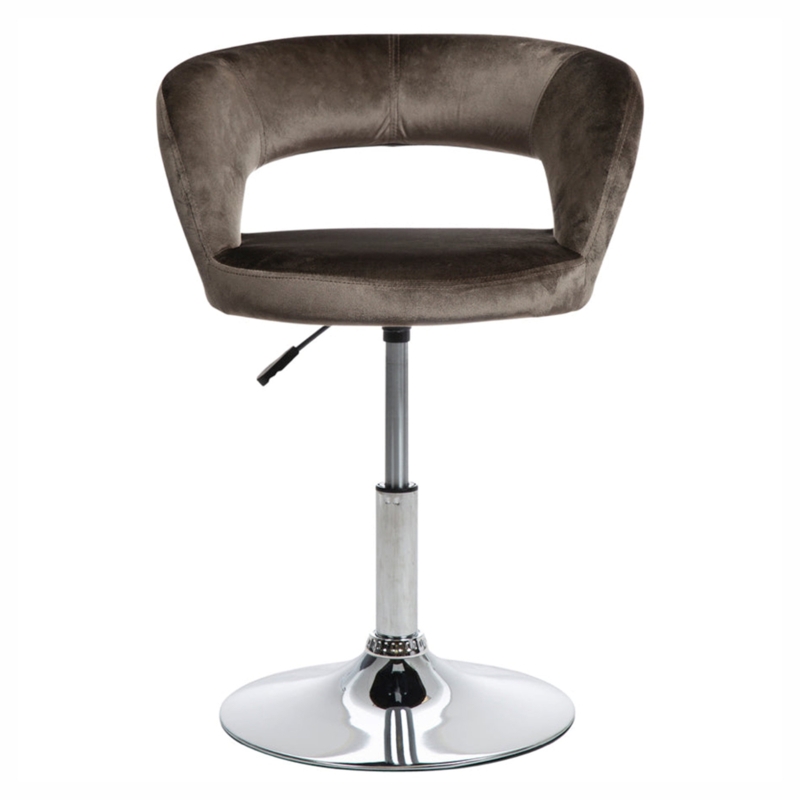 Giselle Contemporary Vanity Chair with 360 Degree Swivel, Makeup Vanity Seat with Adjustable Height