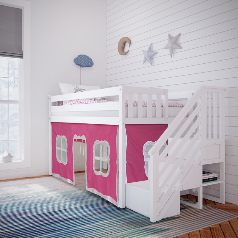 Glyndon Kids Twin Loft Bed