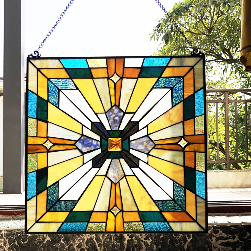 Godfrey Abstract Window Panel
