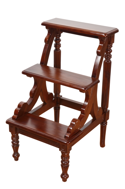 Grose 3 - Step Wood Lightweight Step Stool