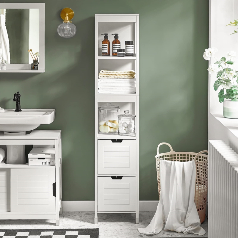 Guidotti Freestanding Linen Cabinet