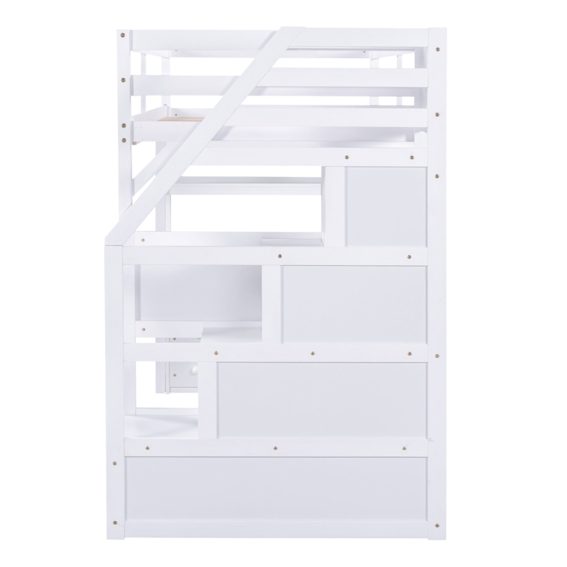 Haneesh Kids Loft Bed with Drawers