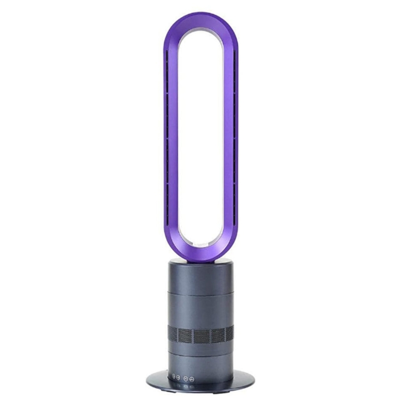 HealSmart 39 Inches Bladeless Fan, Standing Fan, Tower Fan, 10 Speeds Settings, 10-Hour Timing Close