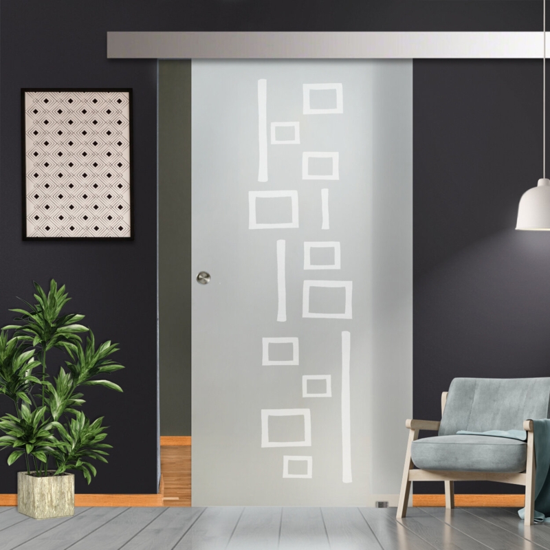 Hollow Glass without Installation Hardware Kit