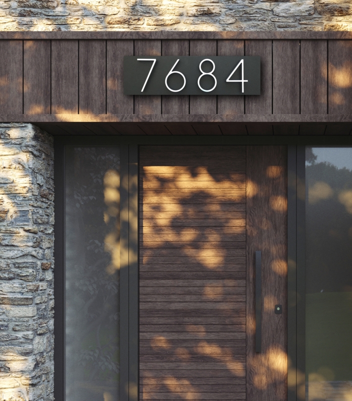 House Number For Outdoor , Modern Address Signs
